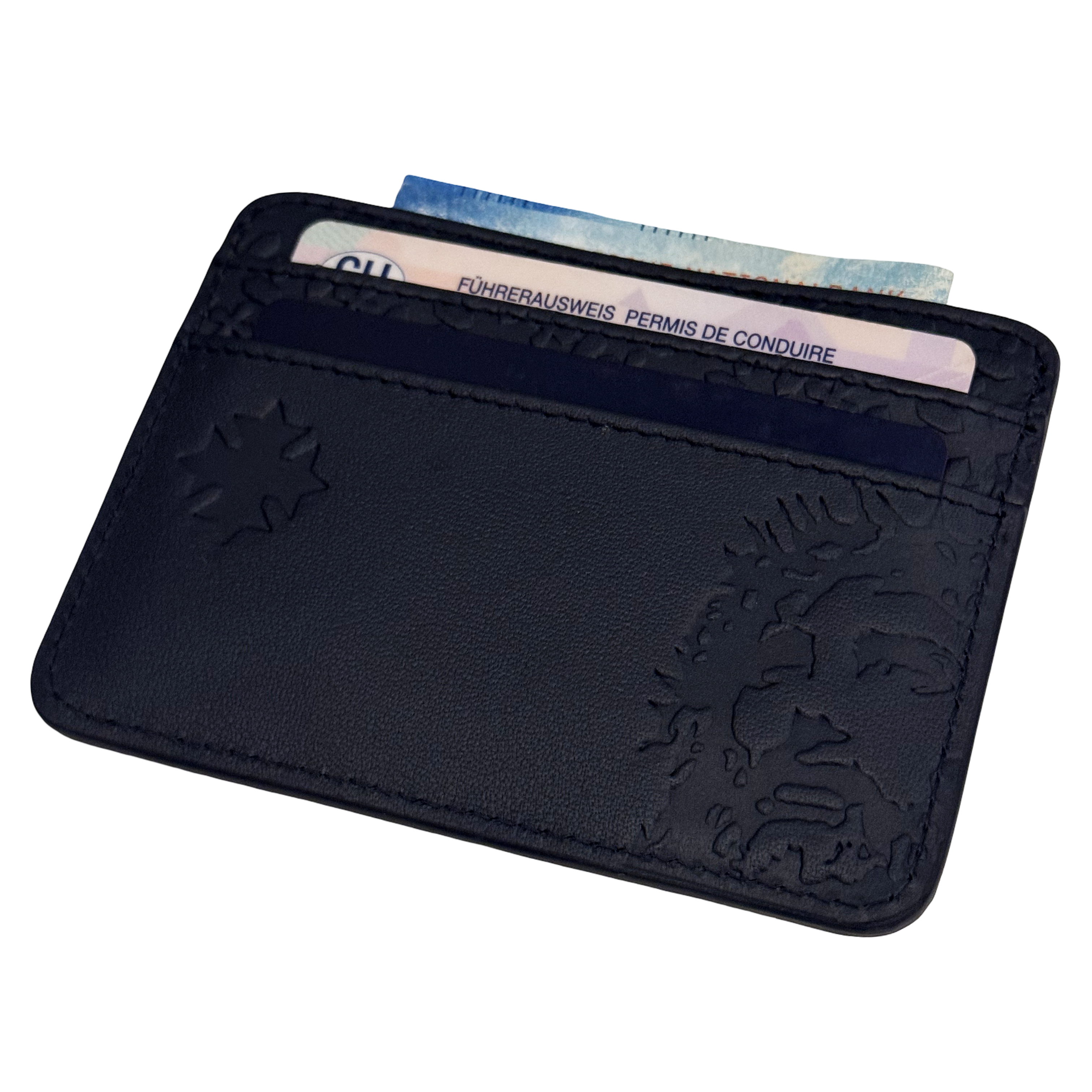 IESOUS CARDHOLDER DARK BLUE