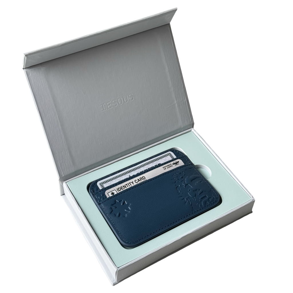 IESOUS CARDHOLDER BLUE
